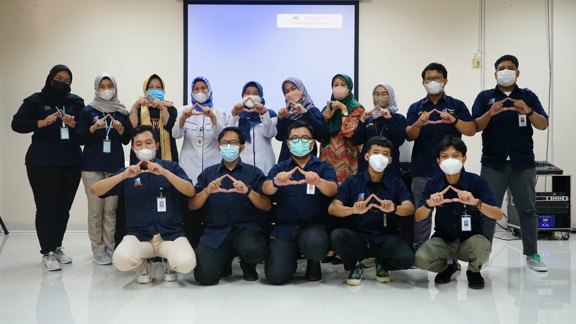 Serah Terima Penataan Arsip Balai Besar Pelatihan Kesehatan Jakarta